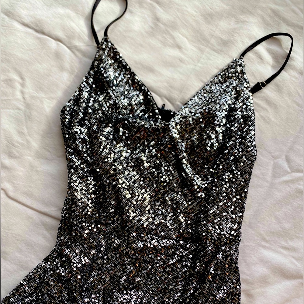 Crystal Sky Sequin Dress - Large - Picture 3 of 4